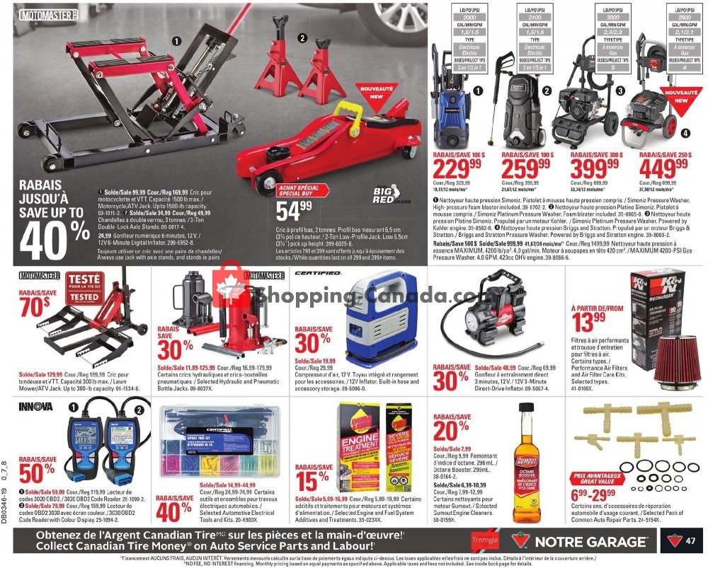 Canadian Tire flyer from Thursday November 7, 2019 to Wednesday November 13, 2019 - page 49