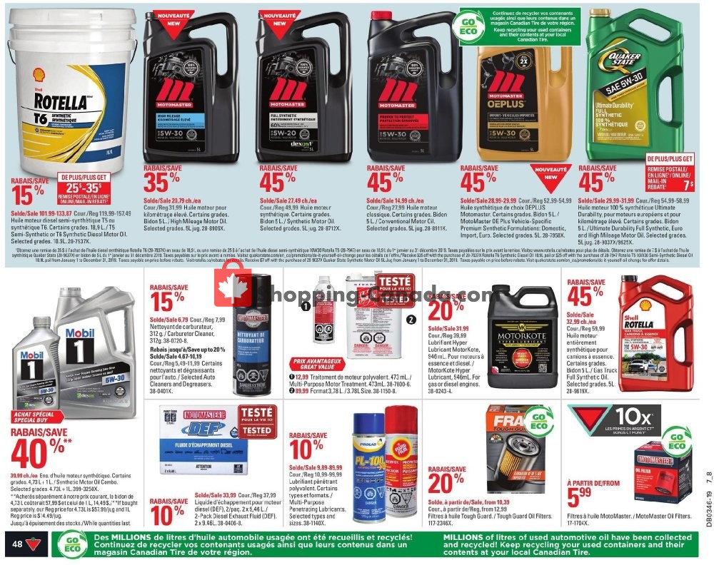 Canadian Tire flyer from Thursday November 7, 2019 to Wednesday November 13, 2019 - page 50
