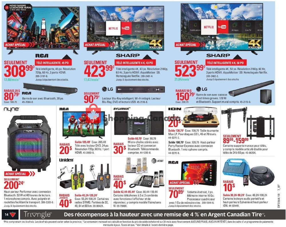 Canadian Tire flyer from Thursday October 25, 2018 to Wednesday October 31, 2018 - page 16
