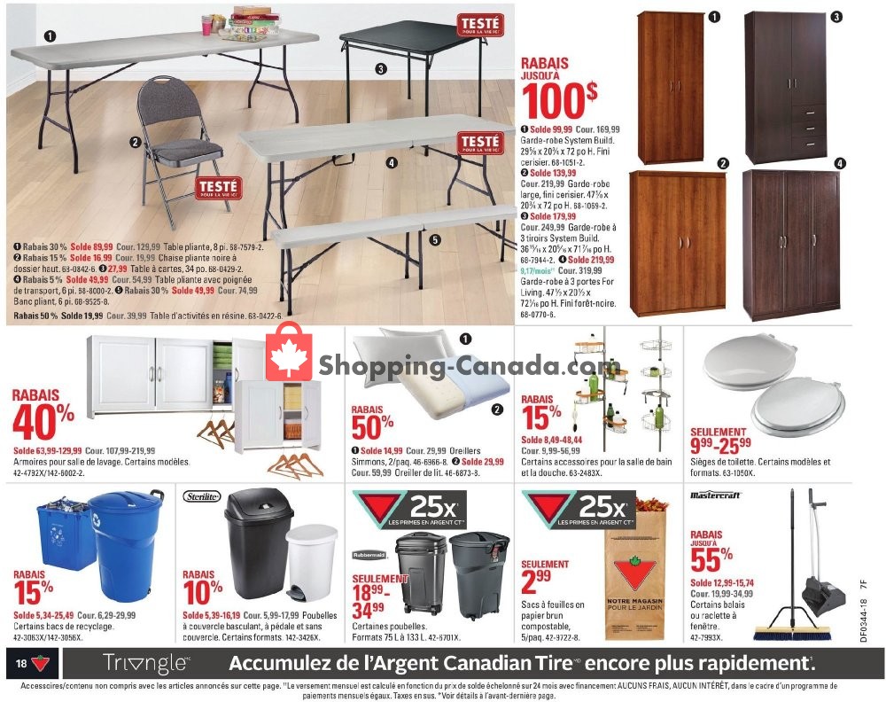 Canadian Tire flyer from Thursday October 25, 2018 to Wednesday October 31, 2018 - page 20