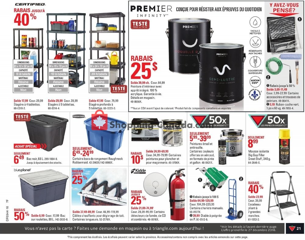 Canadian Tire flyer from Thursday October 25, 2018 to Wednesday October 31, 2018 - page 23