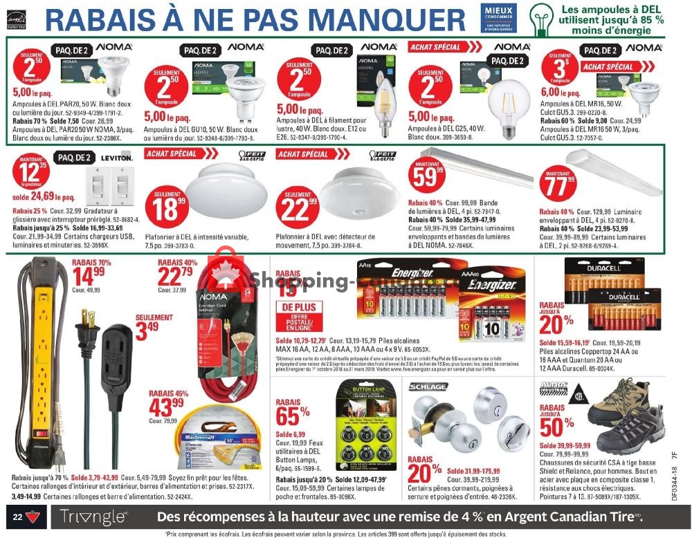 Canadian Tire flyer from Thursday October 25, 2018 to Wednesday October 31, 2018 - page 24