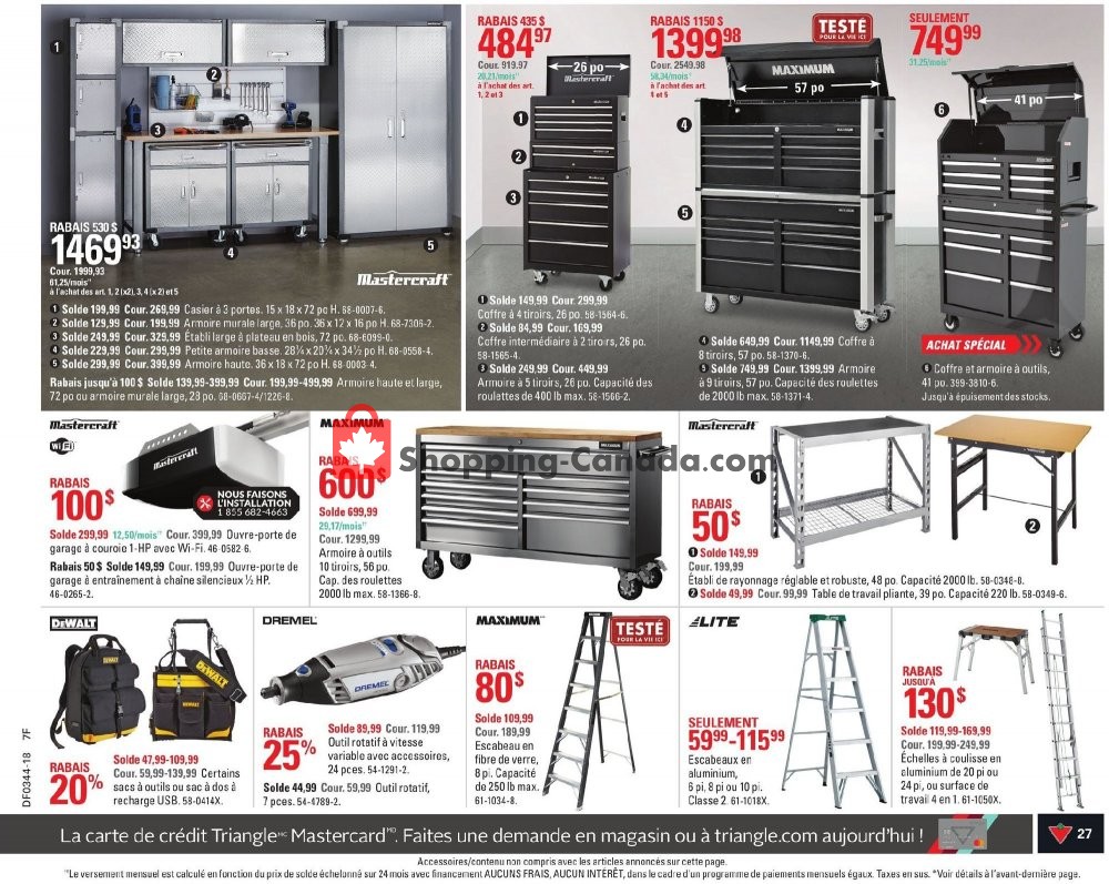 Canadian Tire flyer from Thursday October 25, 2018 to Wednesday October 31, 2018 - page 29