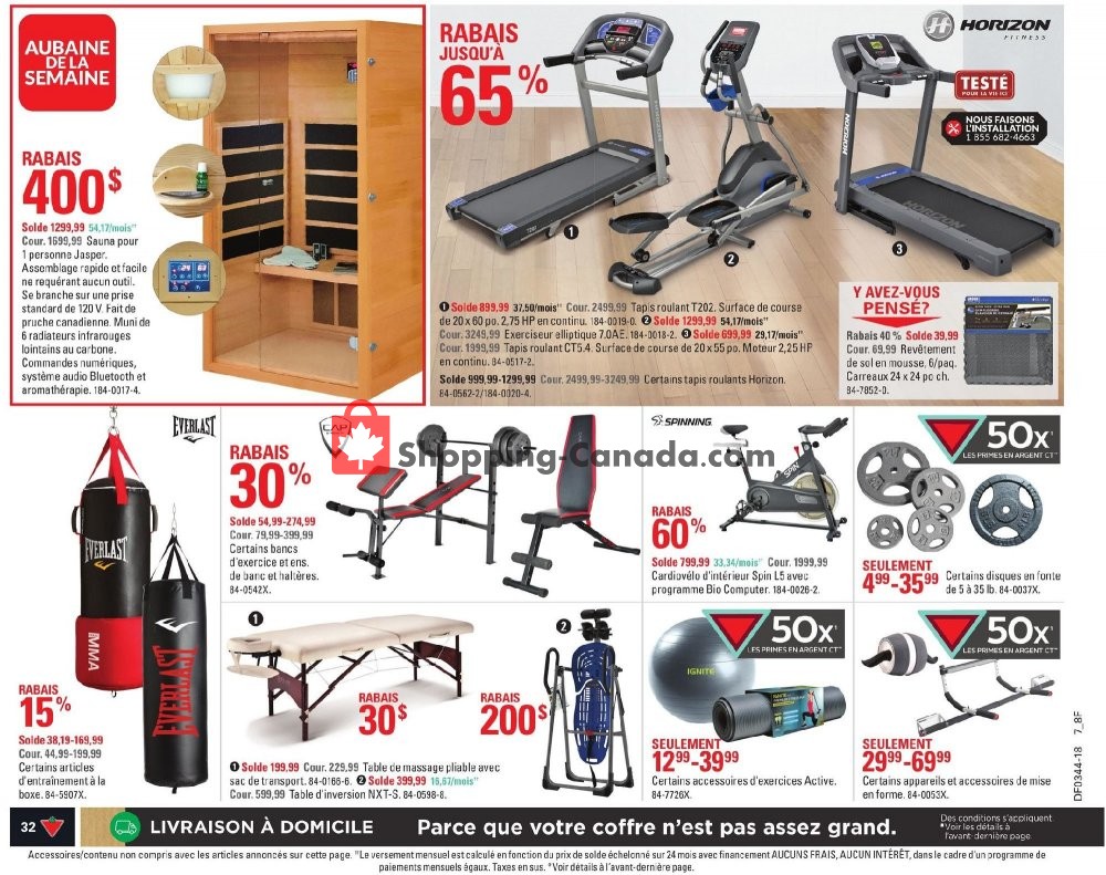 Canadian Tire flyer from Thursday October 25, 2018 to Wednesday October 31, 2018 - page 34