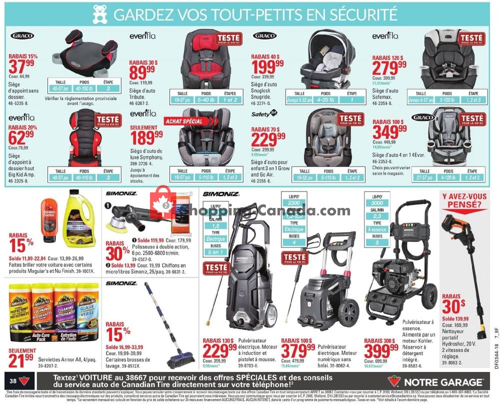 Canadian Tire flyer from Thursday October 25, 2018 to Wednesday October 31, 2018 - page 40