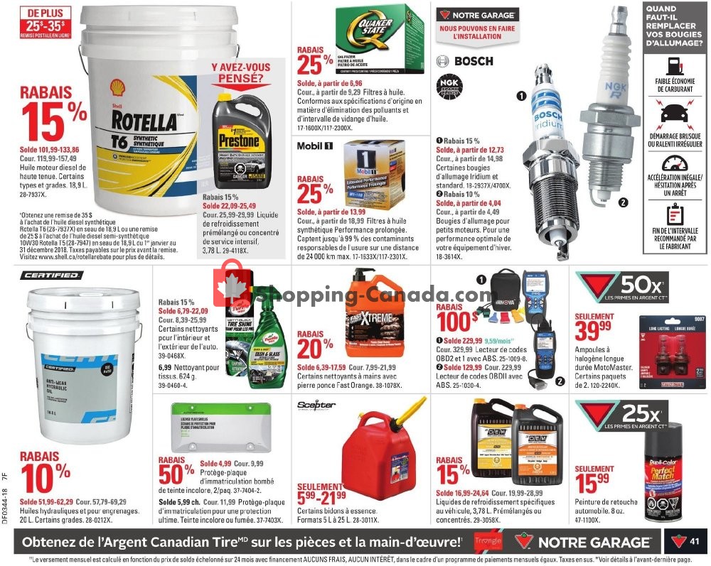 Canadian Tire flyer from Thursday October 25, 2018 to Wednesday October 31, 2018 - page 43