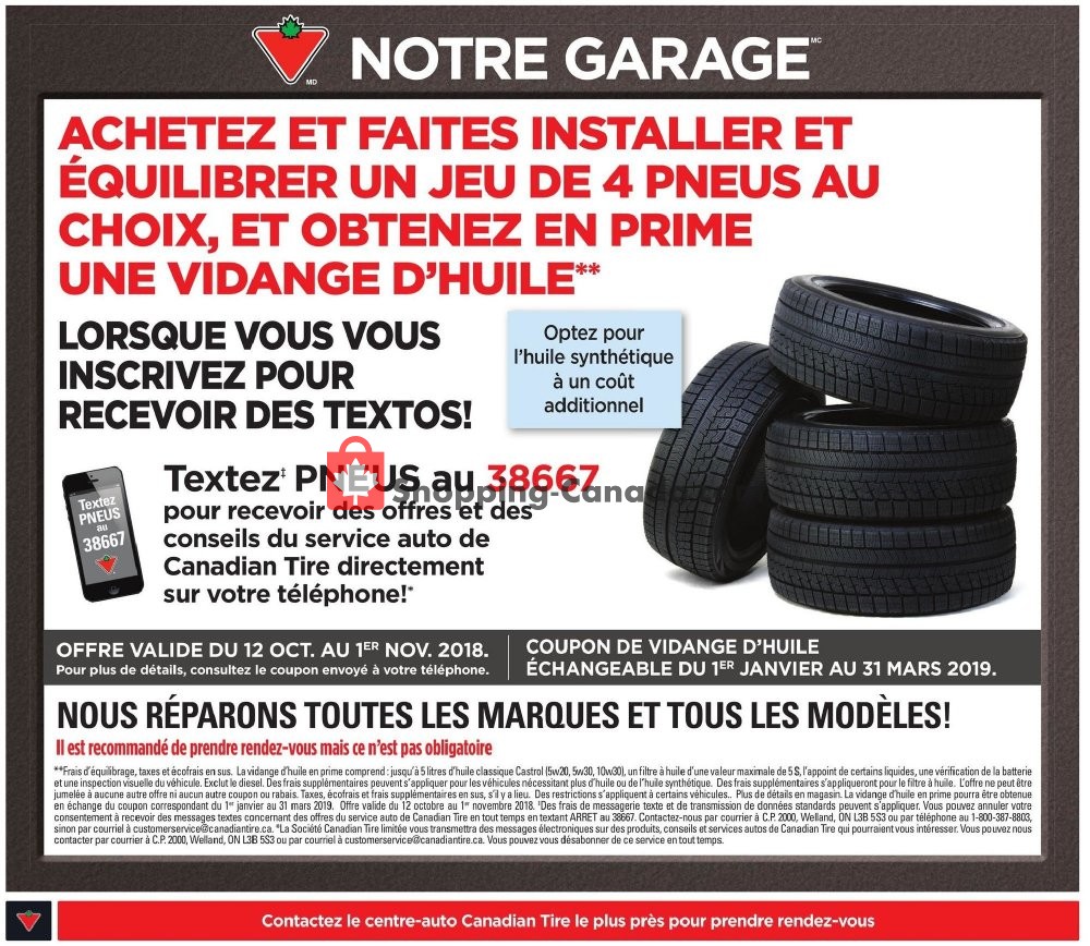 Canadian Tire flyer from Thursday October 25, 2018 to Wednesday October 31, 2018 - page 48