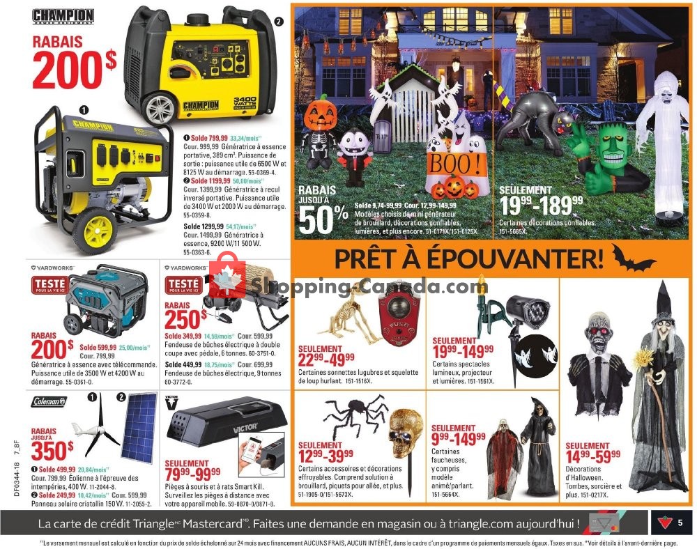 Canadian Tire flyer from Thursday October 25, 2018 to Wednesday October 31, 2018 - page 7