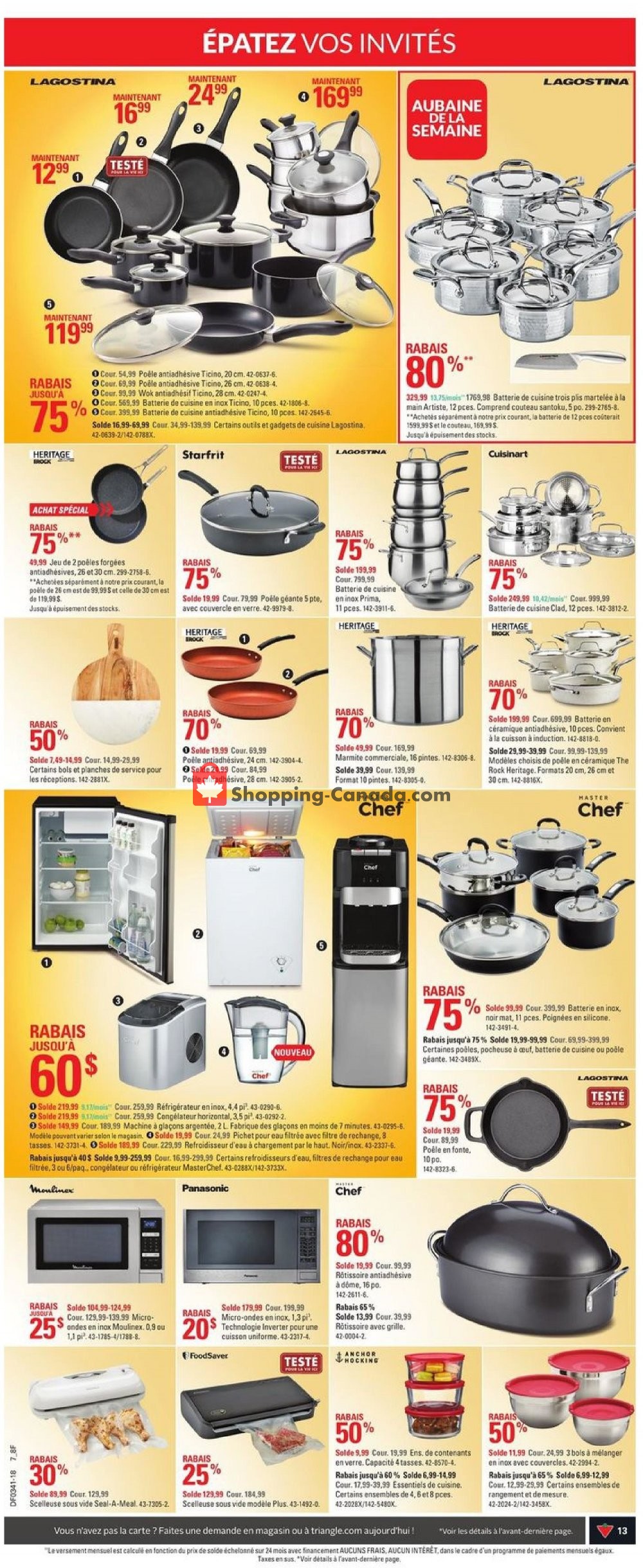 Canadian Tire flyer from Thursday October 4, 2018 to Wednesday October 10, 2018 - page 13