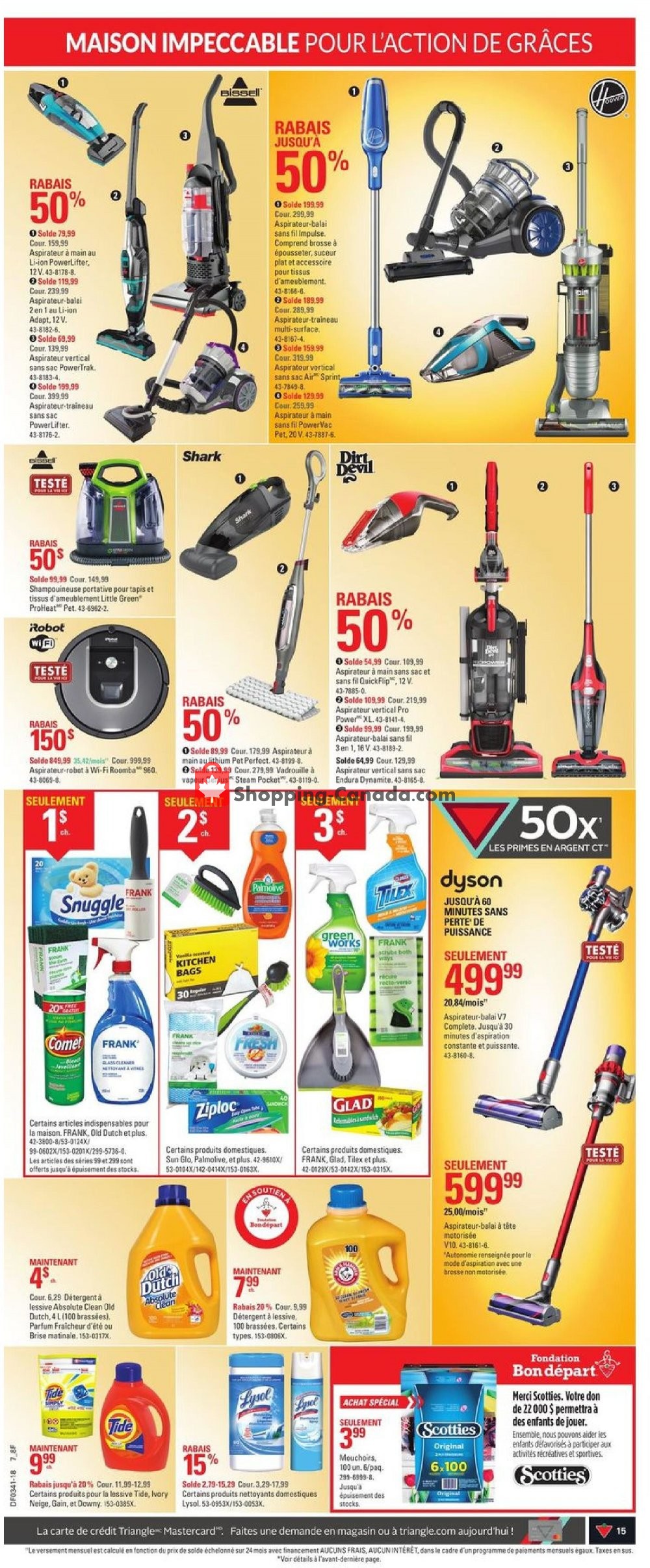Canadian Tire flyer from Thursday October 4, 2018 to Wednesday October 10, 2018 - page 15