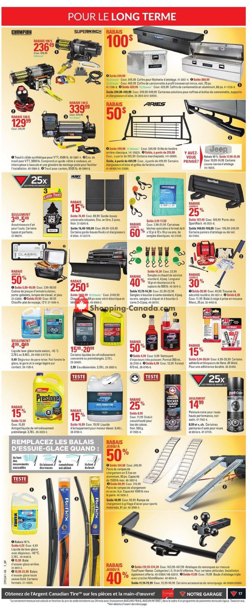 Canadian Tire flyer from Thursday October 4, 2018 to Wednesday October 10, 2018 - page 17
