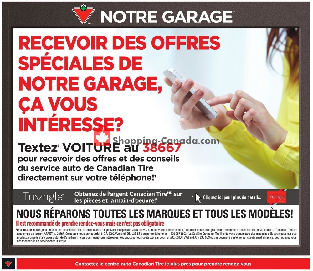 Canadian Tire flyer from Thursday October 4, 2018 to Wednesday October 10, 2018 - page 23
