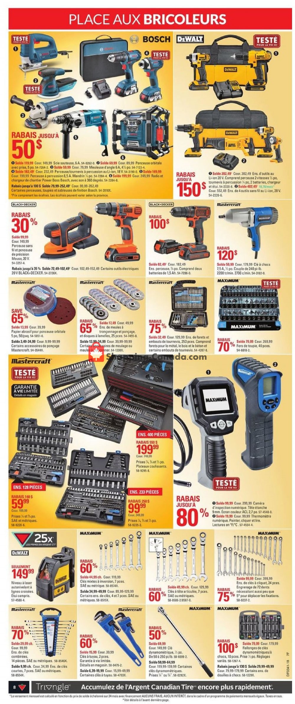 Canadian Tire flyer from Thursday October 4, 2018 to Wednesday October 10, 2018 - page 8