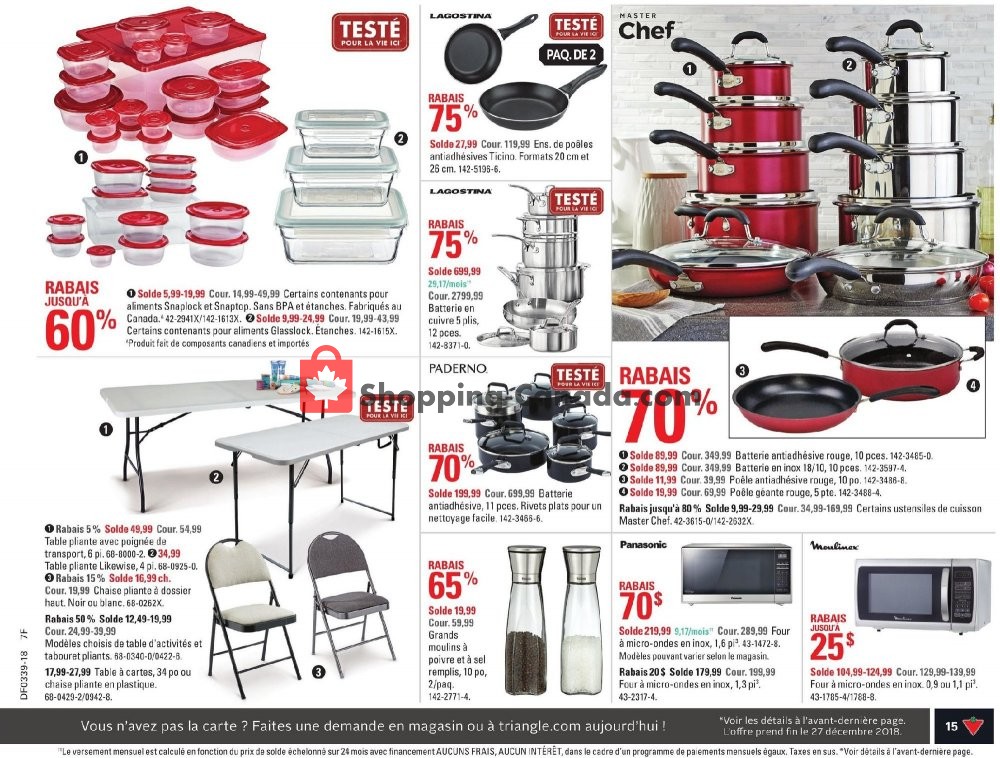 Canadian Tire flyer from Friday September 21, 2018 to Thursday September 27, 2018 - page 15