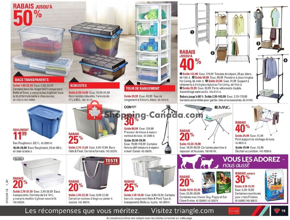 Canadian Tire flyer from Friday September 21, 2018 to Thursday September 27, 2018 - page 19