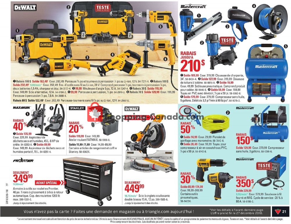 Canadian Tire flyer from Friday September 21, 2018 to Thursday September 27, 2018 - page 21