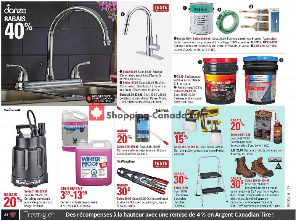 Canadian Tire flyer from Friday September 21, 2018 to Thursday September 27, 2018 - page 24