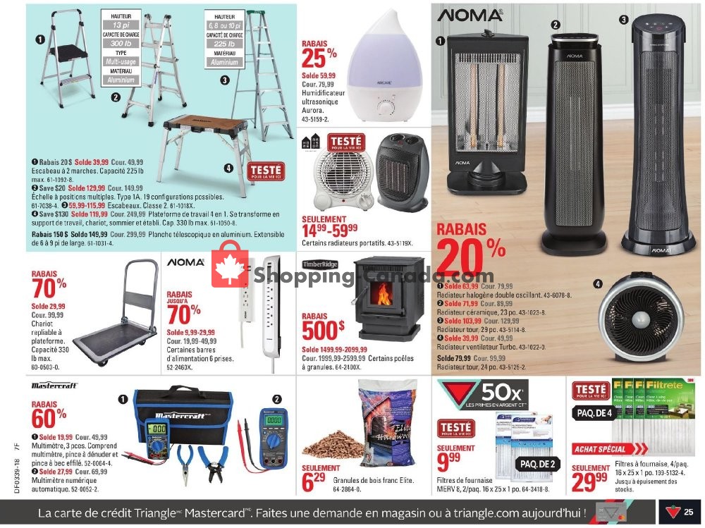 Canadian Tire flyer from Friday September 21, 2018 to Thursday September 27, 2018 - page 25