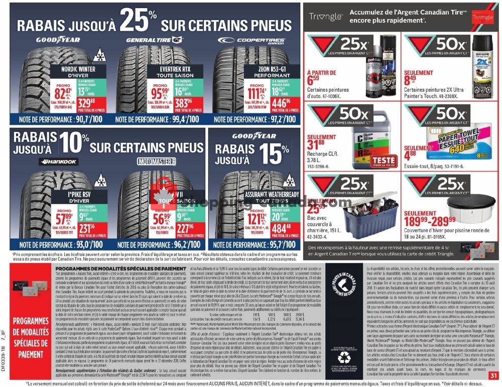 Canadian Tire flyer from Friday September 21, 2018 to Thursday September 27, 2018 - page 31