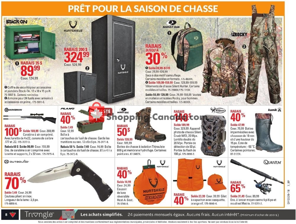 Canadian Tire flyer from Friday September 21, 2018 to Thursday September 27, 2018 - page 8