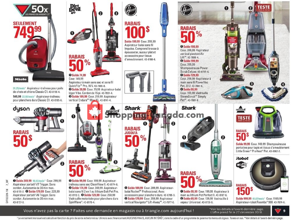 Canadian Tire flyer from Friday September 21, 2018 to Thursday September 27, 2018 - page 9