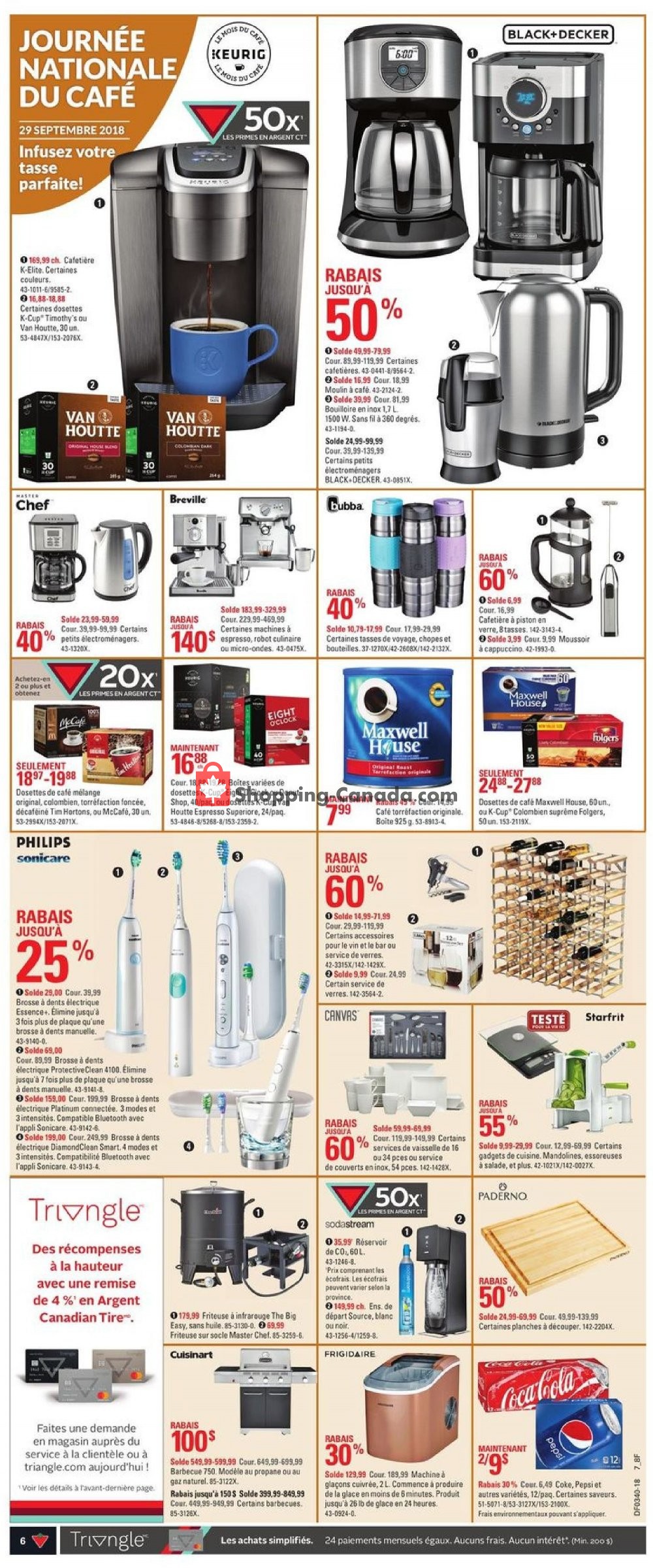 Canadian Tire flyer from Thursday September 27, 2018 to Wednesday October 3, 2018 - page 6
