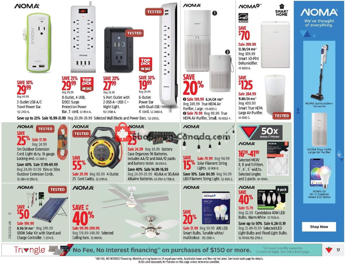 Canadian Tire flyer from Thursday March 14, 2024 to Wednesday March 20, 2024 - page 17