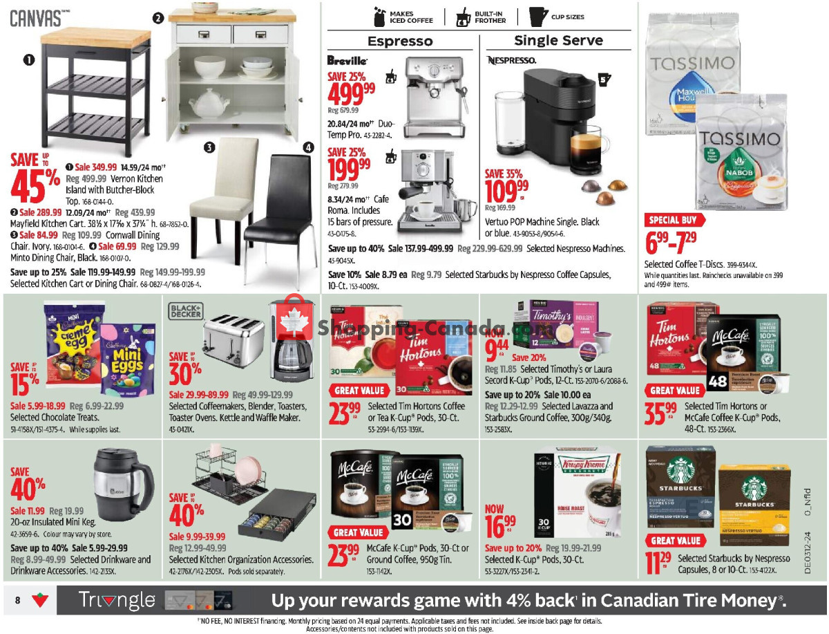 Canadian Tire flyer from Thursday March 14, 2024 to Wednesday March 20, 2024 - page 8