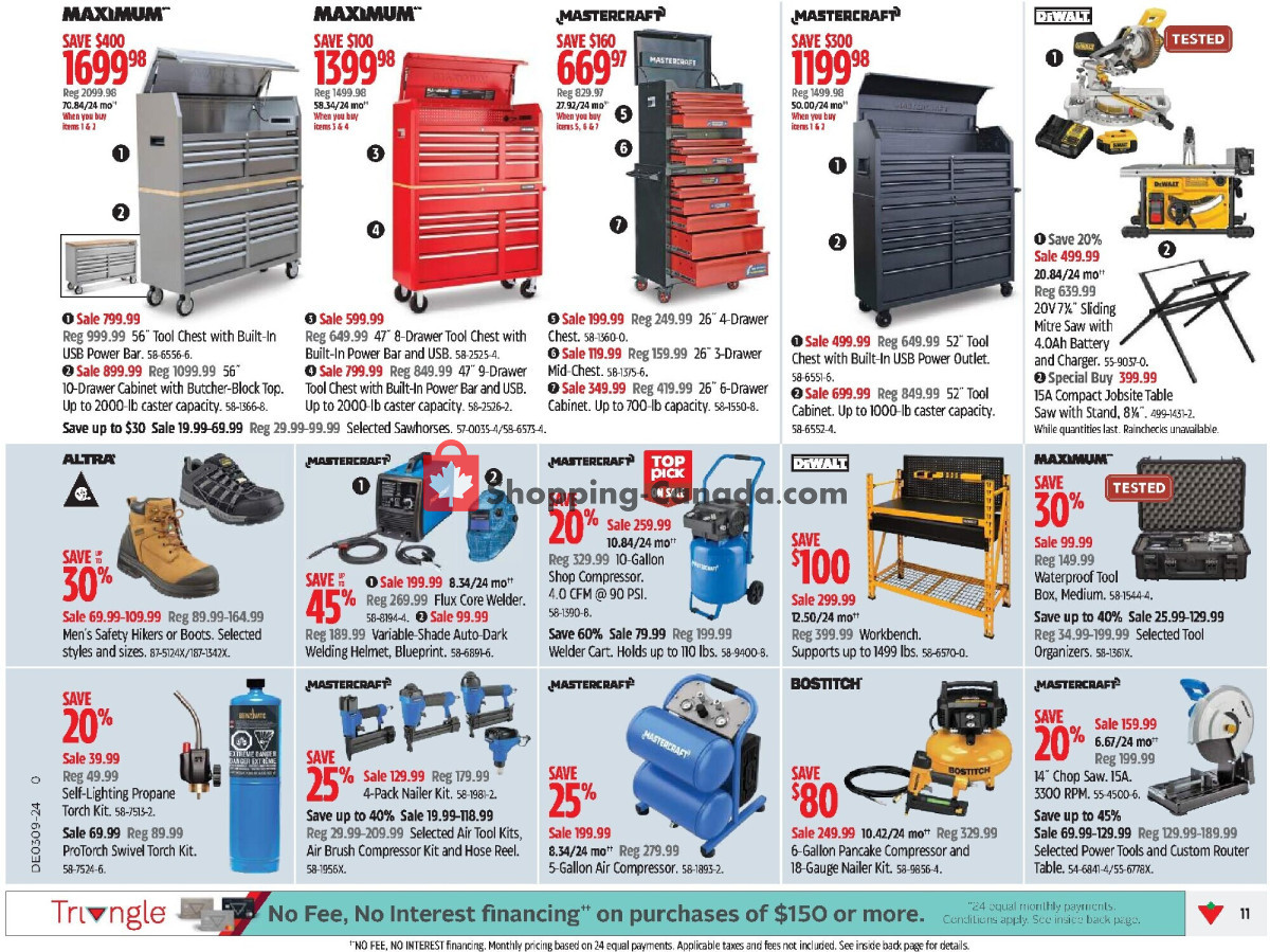 Canadian Tire flyer from Friday February 23, 2024 to Thursday February 29, 2024 - page 11