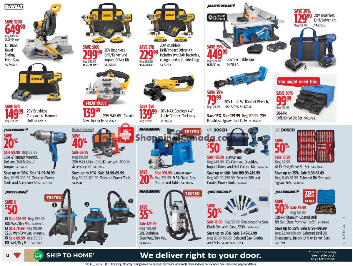 Canadian Tire flyer from Friday February 23, 2024 to Thursday February 29, 2024 - page 12