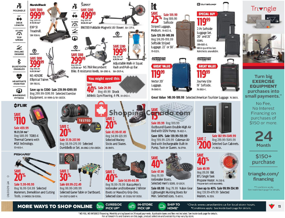 Canadian Tire flyer from Friday February 23, 2024 to Thursday February 29, 2024 - page 13