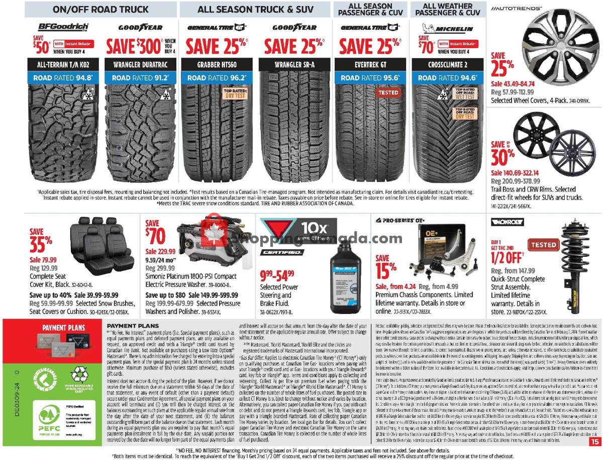 Canadian Tire flyer from Friday February 23, 2024 to Thursday February 29, 2024 - page 15
