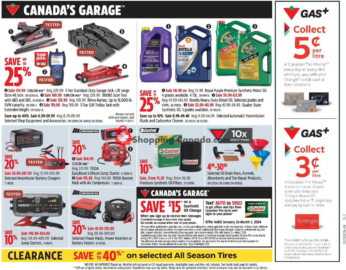 Canadian Tire flyer from Friday February 23, 2024 to Thursday February 29, 2024 - page 16