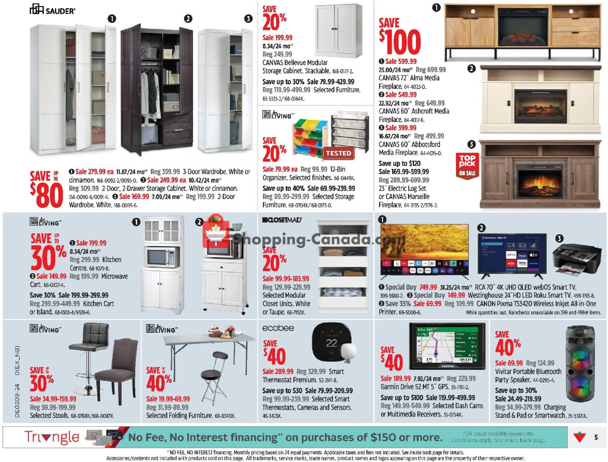 Canadian Tire flyer from Friday February 23, 2024 to Thursday February 29, 2024 - page 5