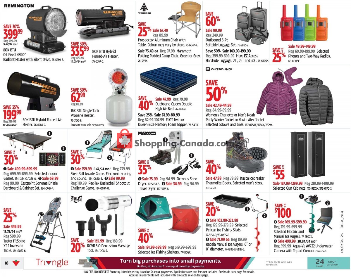 Canadian Tire flyer from Friday January 27, 2023 to Thursday February 2, 2023 - page 16