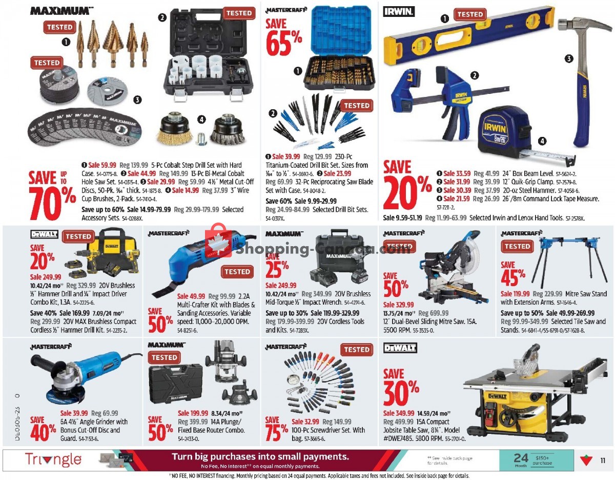 Canadian Tire flyer from Friday January 27, 2023 to Thursday February 2, 2023 - page 11