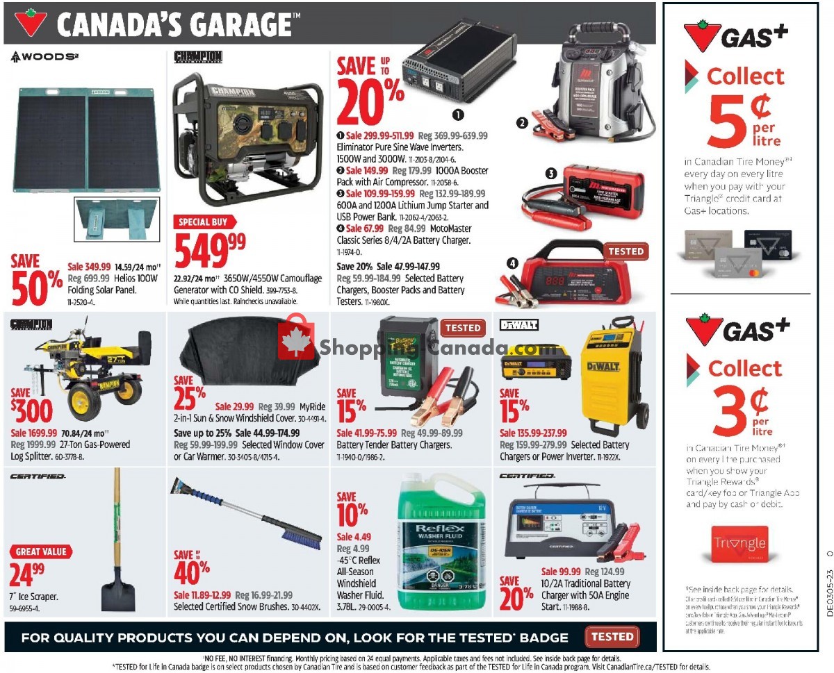 Canadian Tire flyer from Friday January 27, 2023 to Thursday February 2, 2023 - page 20