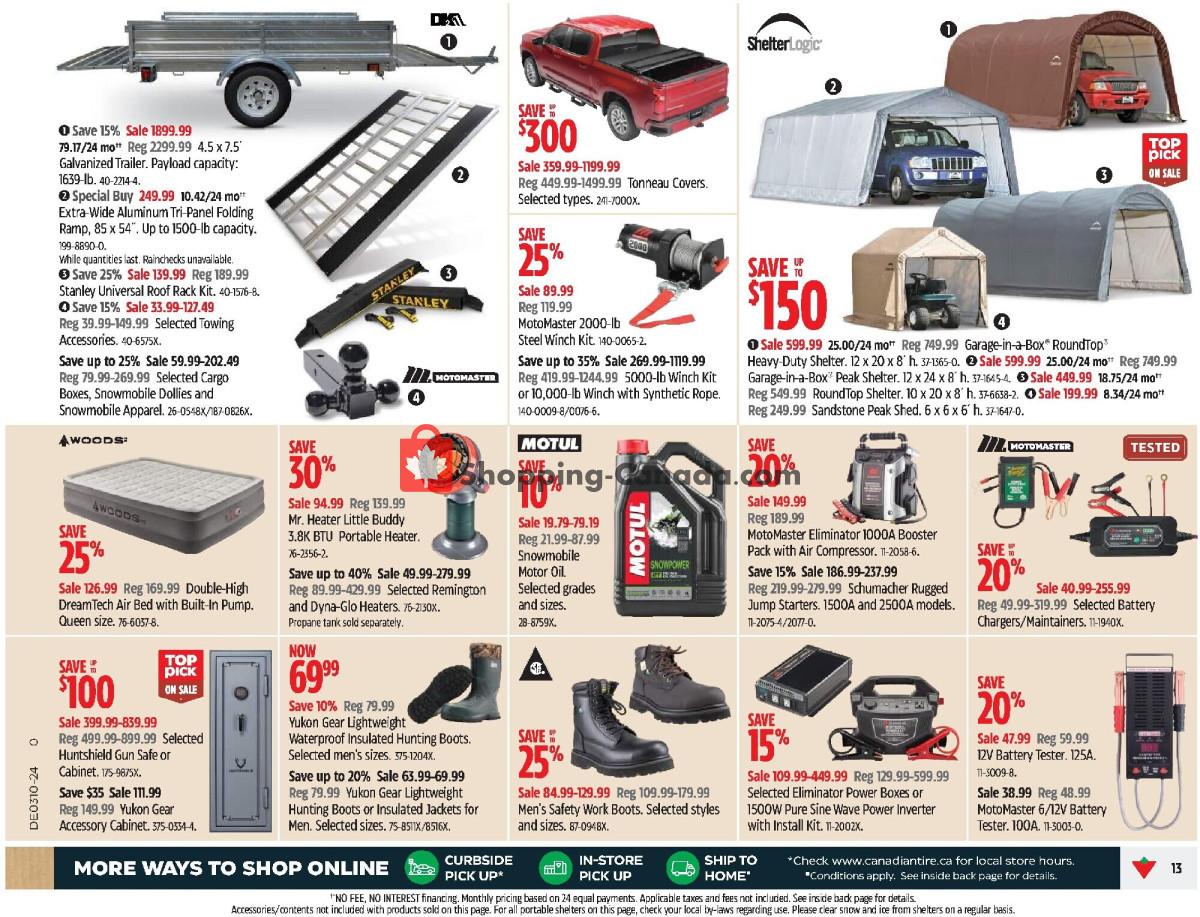 Canadian Tire flyer from Friday March 1, 2024 to Thursday March 7, 2024 - page 13