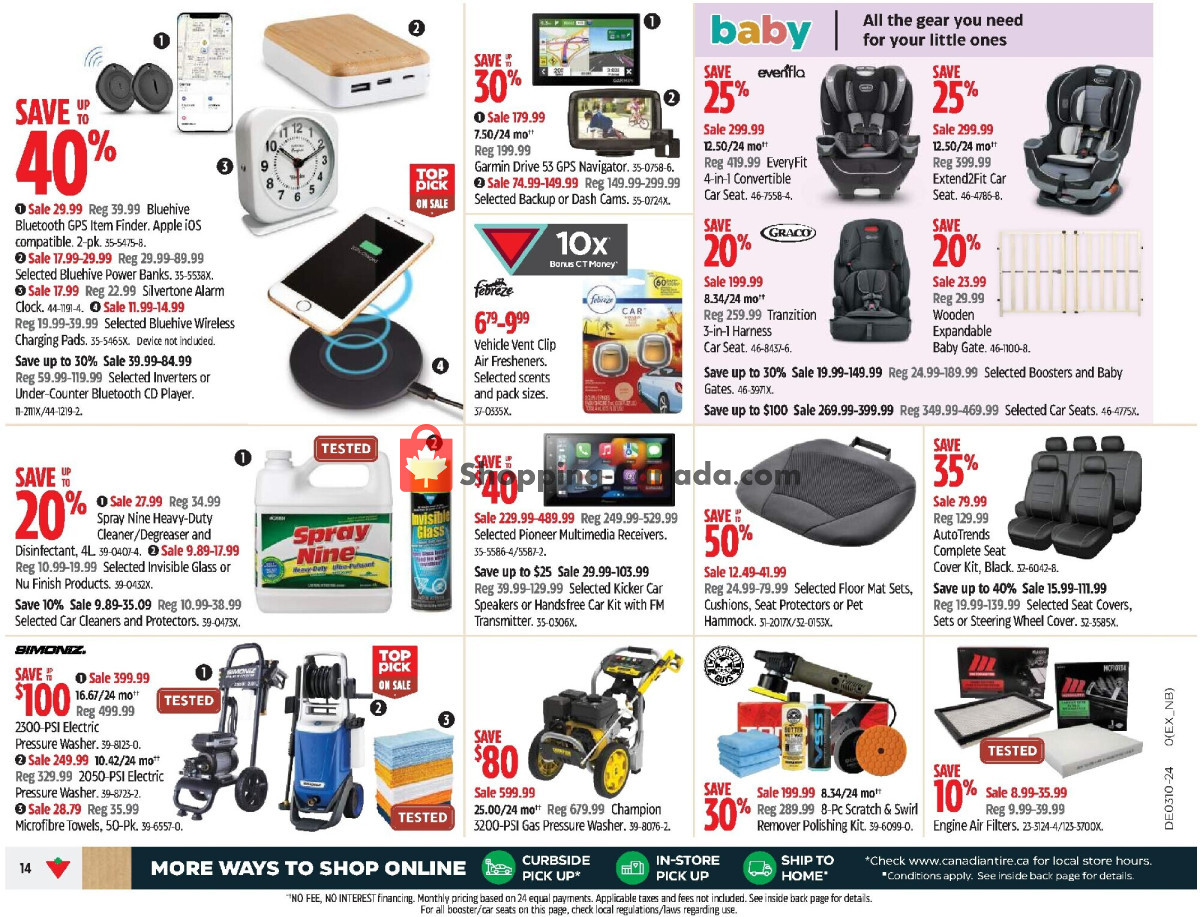 Canadian Tire flyer from Friday March 1, 2024 to Thursday March 7, 2024 - page 14