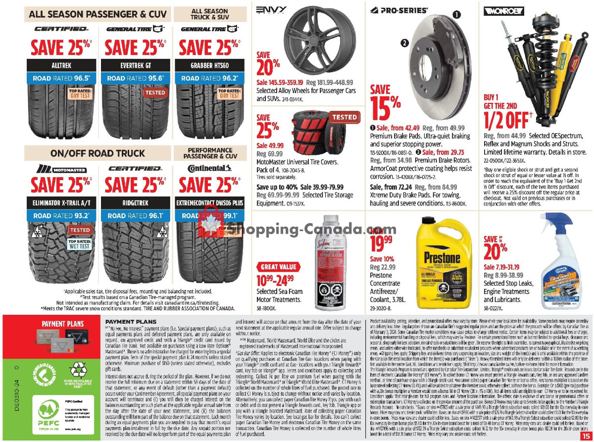 Canadian Tire flyer from Friday March 1, 2024 to Thursday March 7, 2024 - page 15