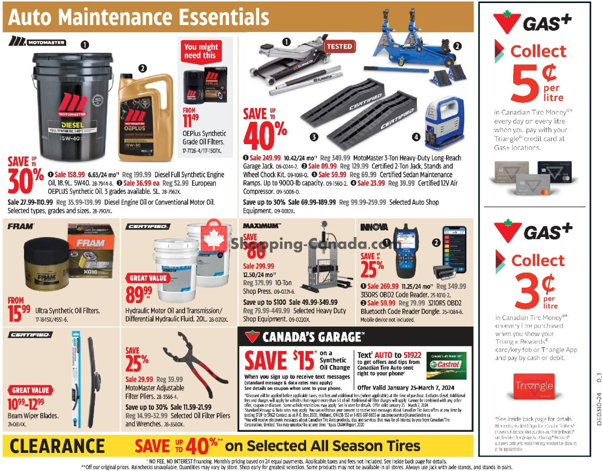 Canadian Tire flyer from Friday March 1, 2024 to Thursday March 7, 2024 - page 16
