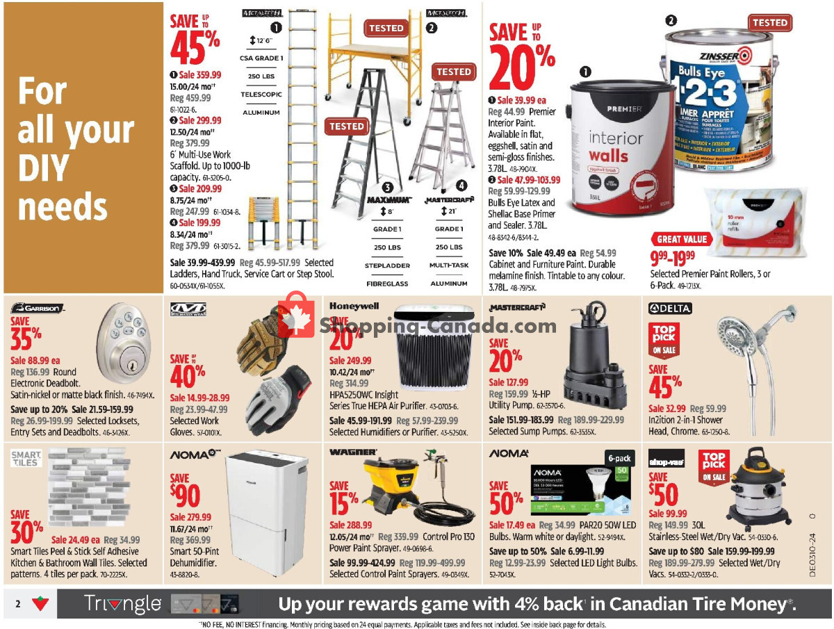 Canadian Tire flyer from Friday March 1, 2024 to Thursday March 7, 2024 - page 2