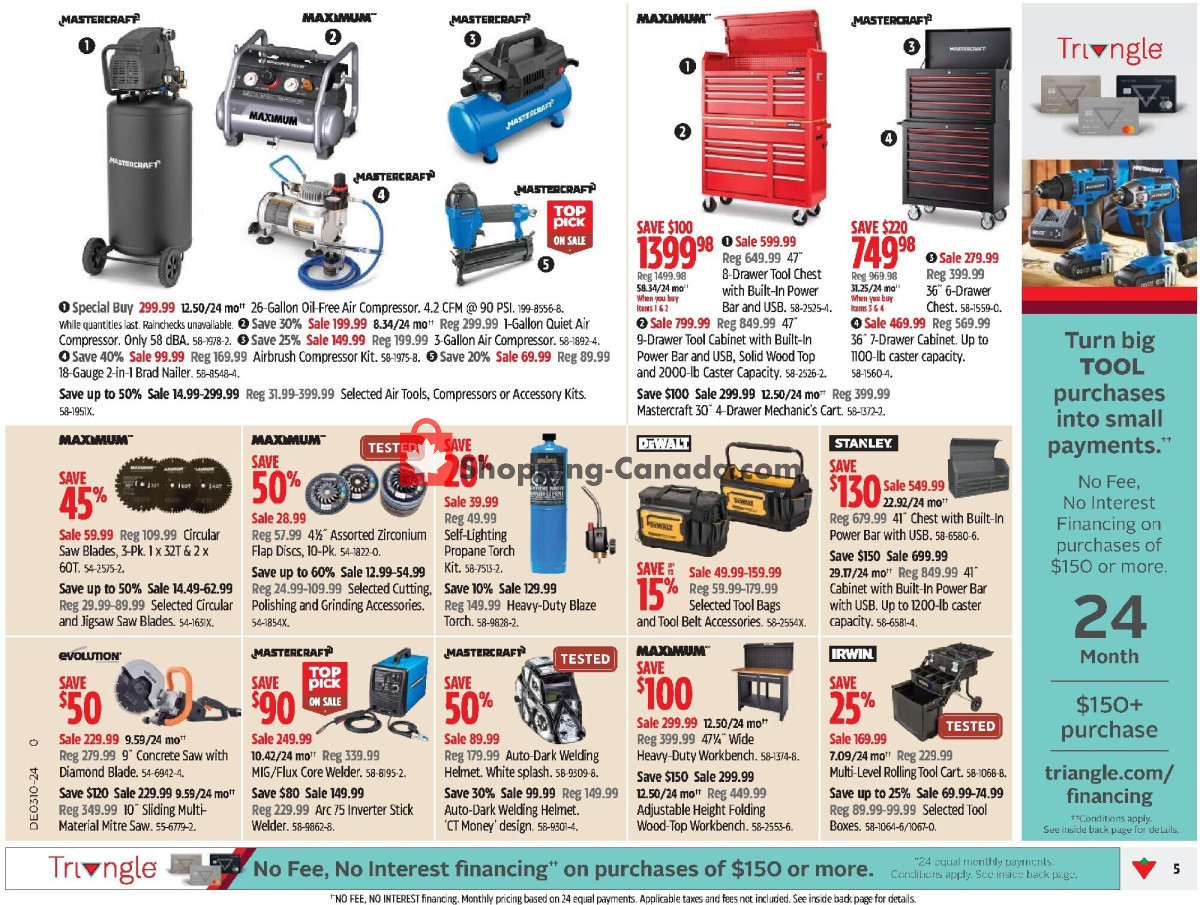 Canadian Tire flyer from Friday March 1, 2024 to Thursday March 7, 2024 - page 5