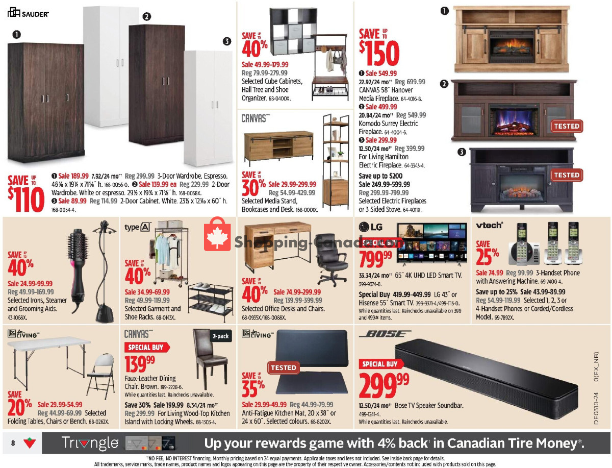 Canadian Tire flyer from Friday March 1, 2024 to Thursday March 7, 2024 - page 8