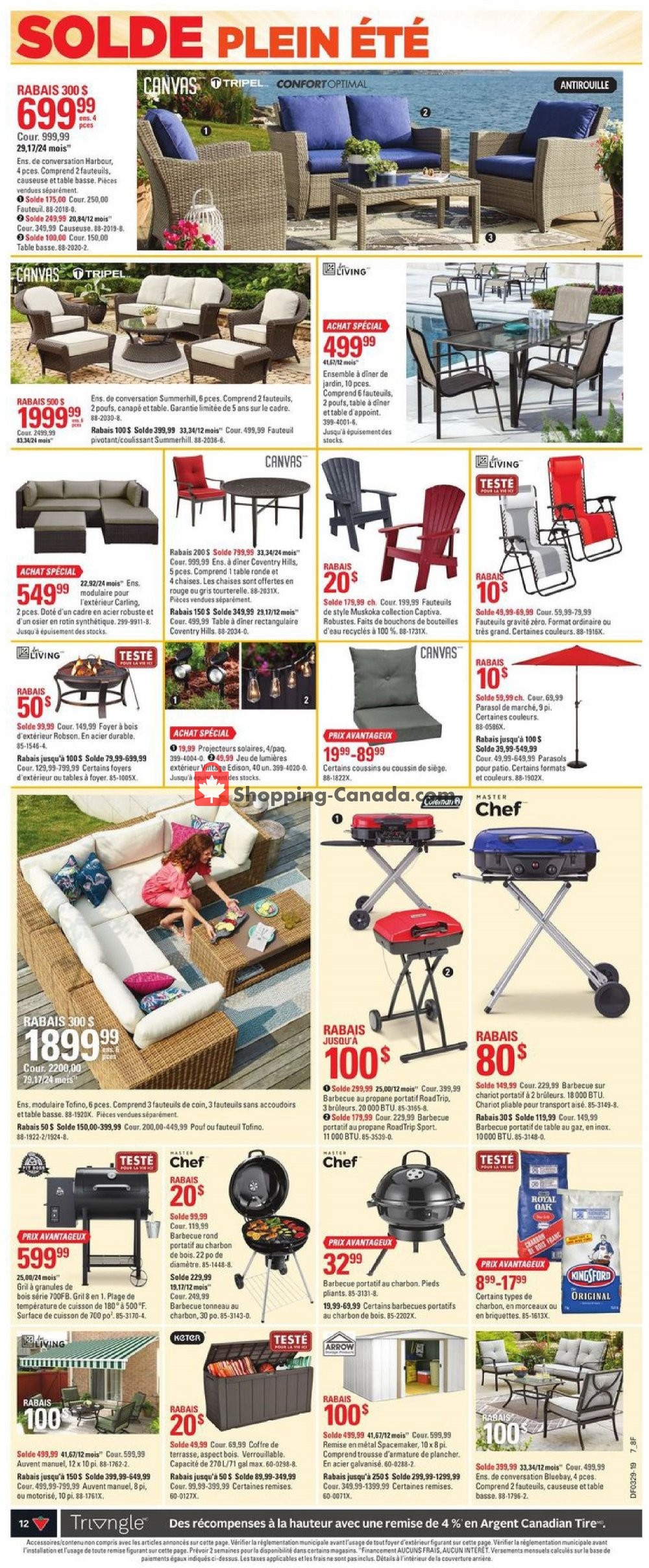 Canadian Tire flyer from Thursday July 11, 2019 to Wednesday July 17, 2019 - page 12