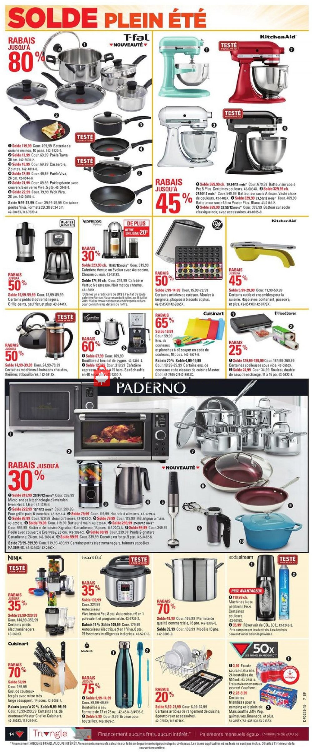 Canadian Tire flyer from Thursday July 11, 2019 to Wednesday July 17, 2019 - page 14