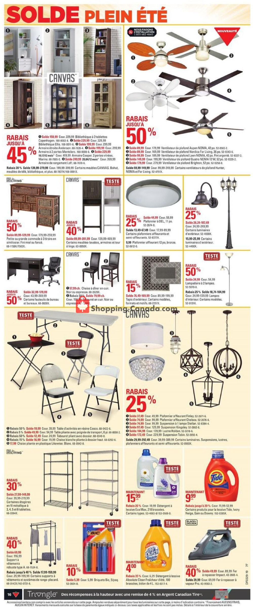 Canadian Tire flyer from Thursday July 11, 2019 to Wednesday July 17, 2019 - page 16
