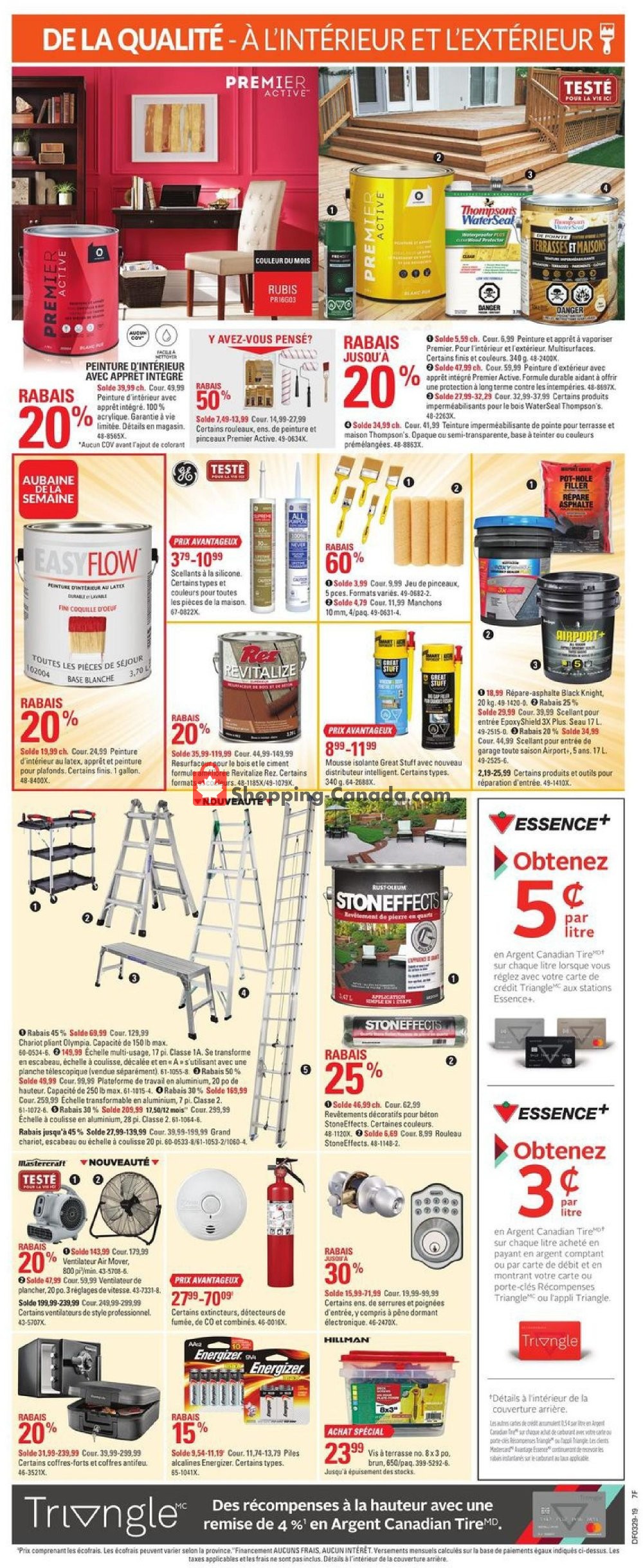 Canadian Tire flyer from Thursday July 11, 2019 to Wednesday July 17, 2019 - page 20