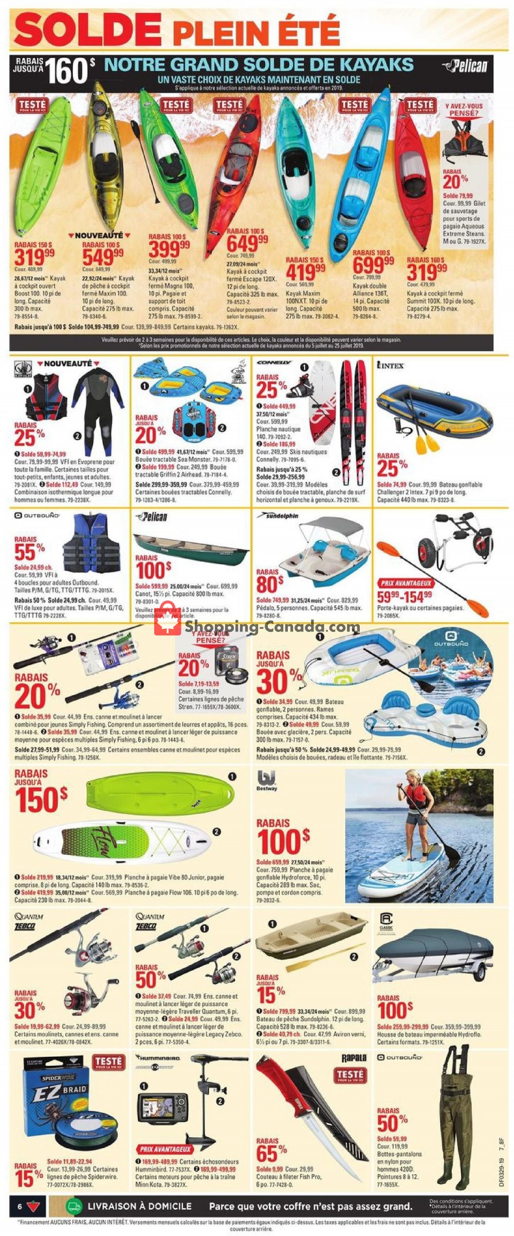 Canadian Tire flyer from Thursday July 11, 2019 to Wednesday July 17, 2019 - page 6