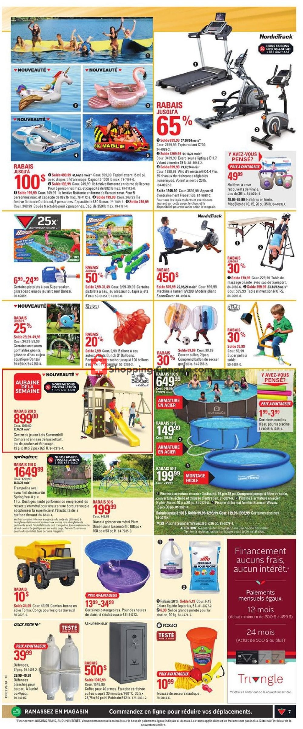 Canadian Tire flyer from Thursday July 11, 2019 to Wednesday July 17, 2019 - page 7
